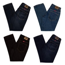 Wrangler Mens Straight Leg Regular Fit Jeans