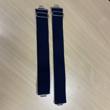 2X  ROYAL NAVY STABLE BELT SIZE MEDIUM  - UP TO 32 INCH WAIST Dark Blue