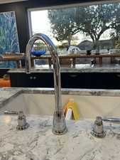 PERRIN & ROWE CHROME KITCHEN MIXER TAP, IDEAL BELFAST / Butler SINK