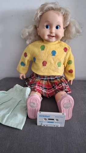 Vintage 1986 cricket doll - cricket,