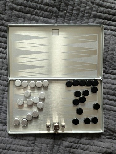 Metal silver black - silver, colour