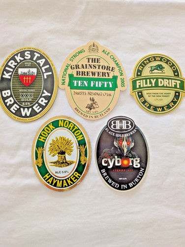 Beer pump badges - -, various
