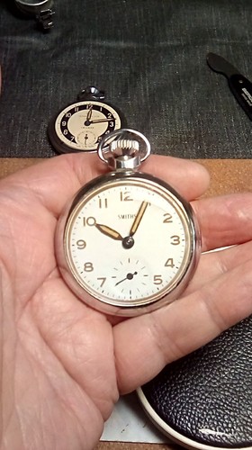 Vintage smiths pocket watch - vintage,