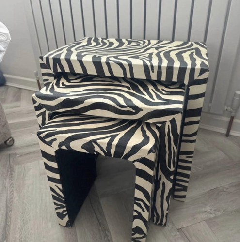 Zebra print nest - zebra, of