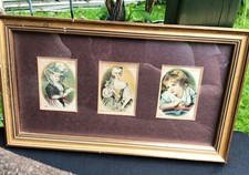 Vintage Mounted and Framed