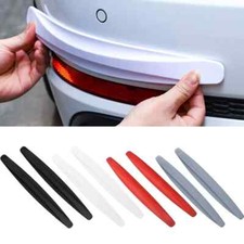 2Pcs Car Bumper Protector Strip Front Rear Anti-Scratch Strips Anti-Collision