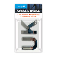 UK Chrome Vehicle Badge Emblem