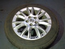 VAUXHALL ASTRA H MK5 ZAFIRA B 16 INCH 5 STUD ALLOY WHEEL 2005 TO 2010 REF X2T