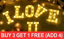 Large LED Light Up Alphabet