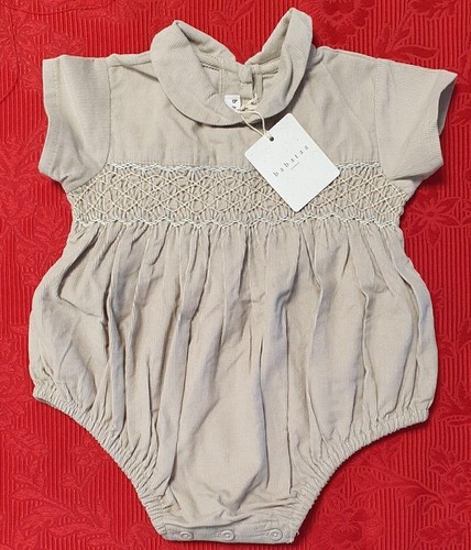 Baby romper beige designer - baby,