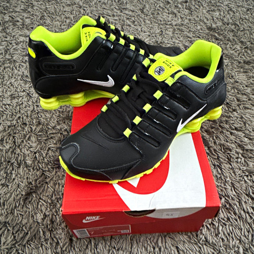 Nike shox black yellow - shox, black/yellow