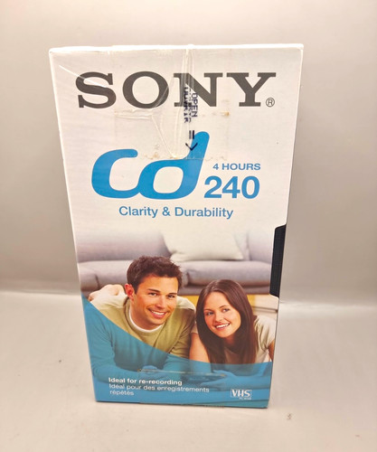 Sony 240cdg blank vhs tapes - e-240cdg,