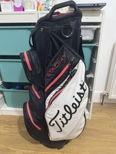 Titleist Stadry Waterproof Golf Bag, 14-way divider, Rainhood, good decent
