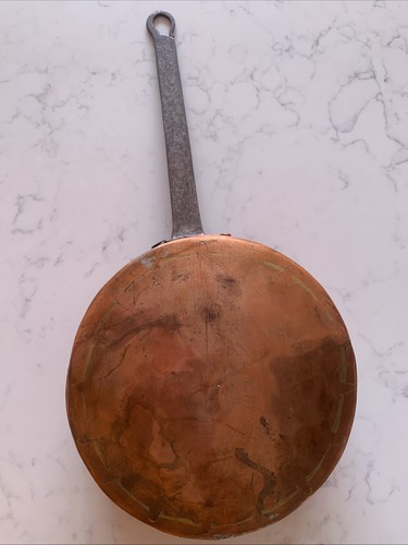 Vintage copper saute - copper, pan