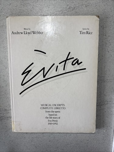 Evita musical excerpts - evita, (1977)