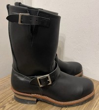 Red Wing Engineer Boots 2268 Steel Toe Size UK 7