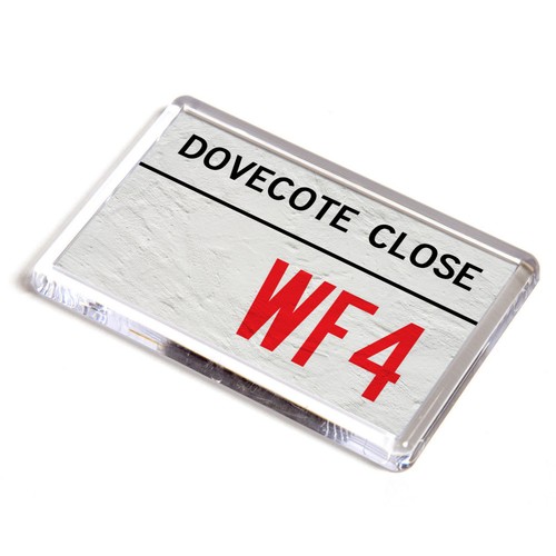 Fridge magnet dovecote close - -,