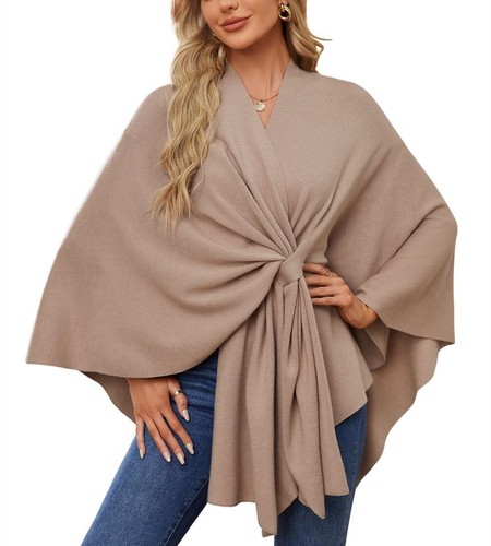 Women warm shawl wrap - shawl, cape
