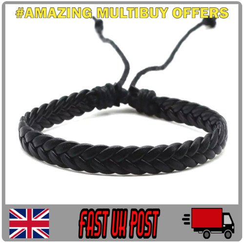 Leather braided surfer - pu,
