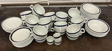 Job Lot BLUE Sampson Bridgwood Steelite Hotel Crockery Hotelware Restaurant