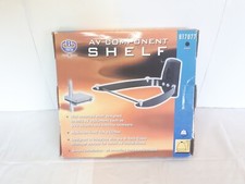 B-Tech AV Component Shelf BT7077 (MISSING SCREWS) Black With Box / Instructions