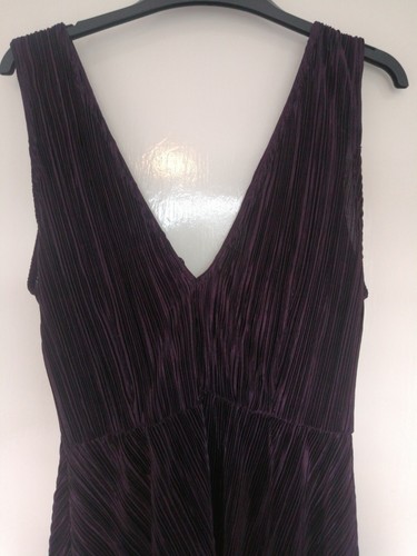 Divided purple pleated - h&m,