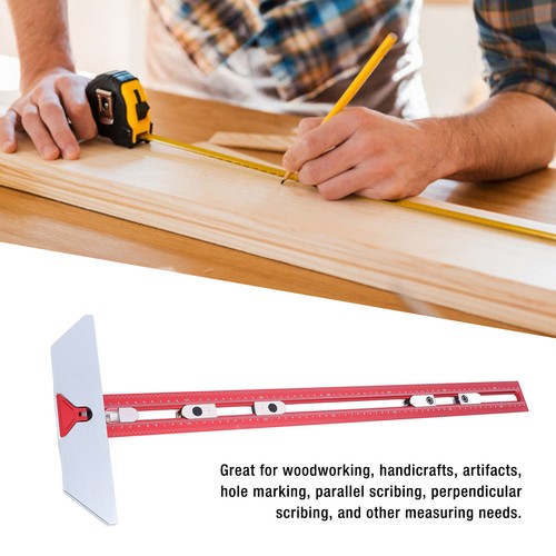 Square ruler aluminium - t,