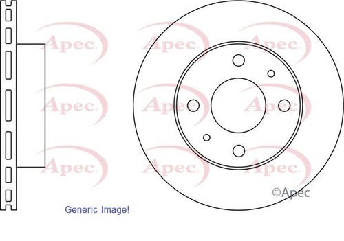 Braking system brake - disc, apec