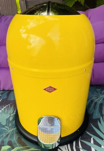 Wesco bin yellow with - yellow,