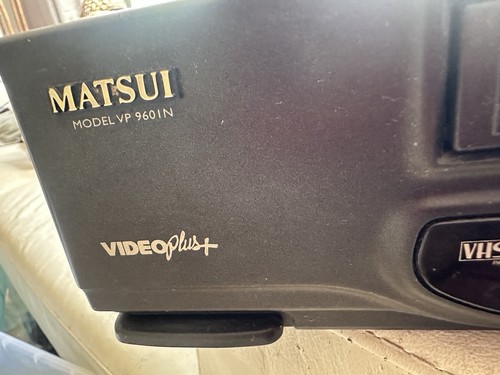 Matsui 9601n vhs vcr video - 9601n,