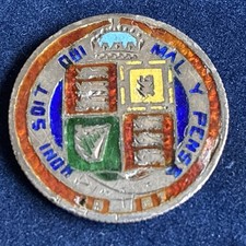 1887 QUEEN VICTORIA ENAMELLED