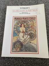 Sothebys Arts Decoratifs do Xxe Siecle Monaco October 1990 Catalogue C6