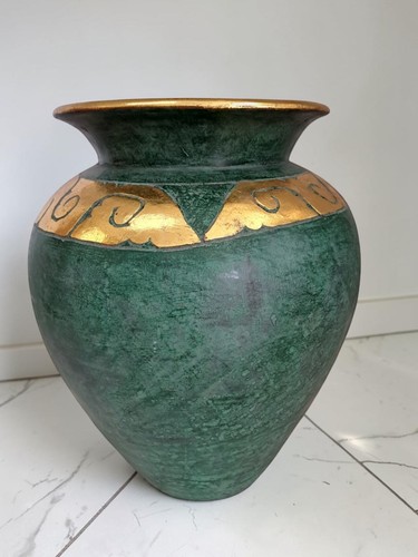 Large vintage green gold - large,