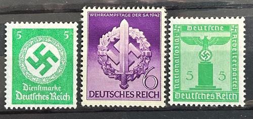 German stamps third - german, reich
