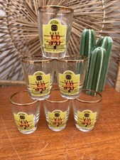 6 Whisky Shot Glasses J&B Rare Blended Scotch Whiskies Justerini & Brooks Ltd
