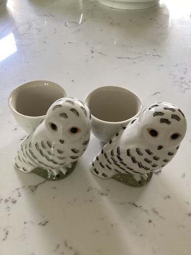 Quail pottery snowy - quail, egg