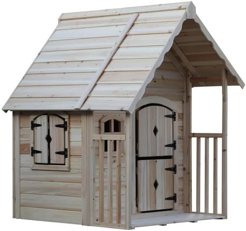 Wooden kids garden playhouse - kids,