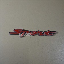 1x Red sport Glossy 3D Acrylic