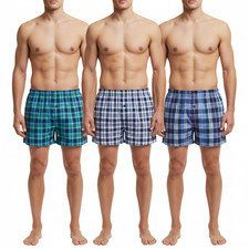 Pack of 6 Men's Woven Boxer