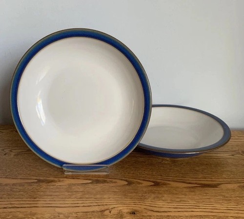 Denby imperial blue - blue, rimmed