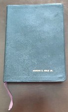 Chain Reference Bible 1964 Thompson 4th ED Kirkbride KJV Morocco Nylon Leather