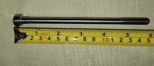 Titanium quill stem bolt - titanium,