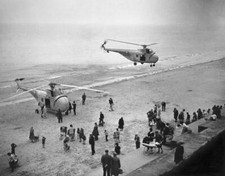 RAF air sea rescue helicopter