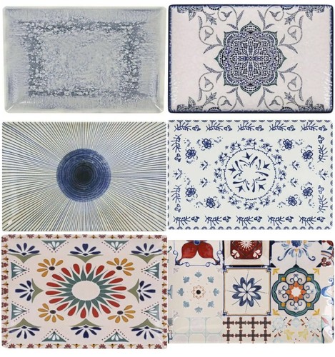 Dinner plates 30x20cm
