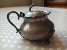 Vintage Hammered Civic Pewter