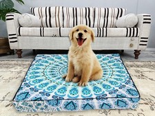 35" Large  Square Mandala