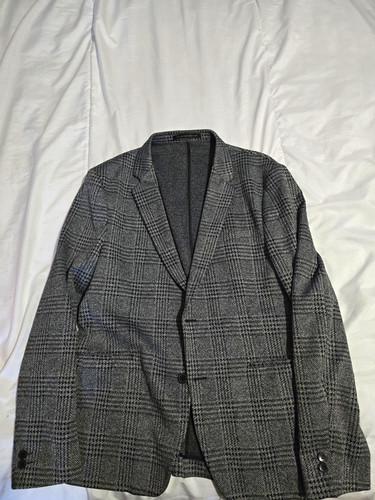 Zara men grey check - grey,