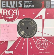 Elvis Presley UK 10" 12/18