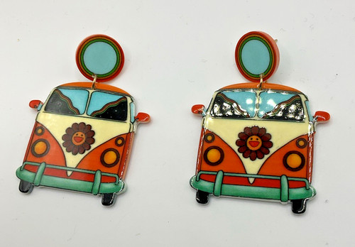 Hippie van love - hippie,