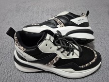 REPLAY TIGER CAMO LEATHER TRAINERS - UK 7.5 - EU 41 - £89.99 RRP  jacket bag cap